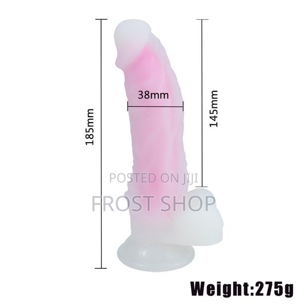 Glow in the Dark Dildo | Realistic Texture With Suction Cup · Photo 2