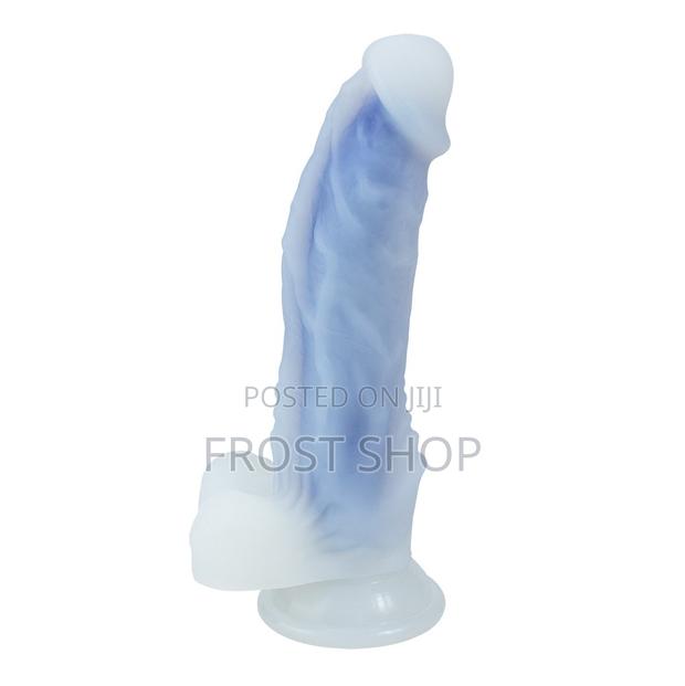 Glow in the Dark Dildo | Realistic Texture With Suction Cup · Photo 3