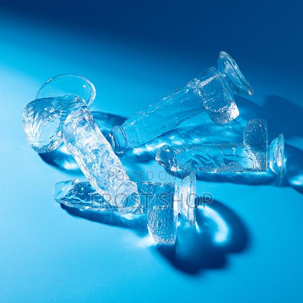 Realistic Silicon Transparent Dildo 8inches · Photo 5
