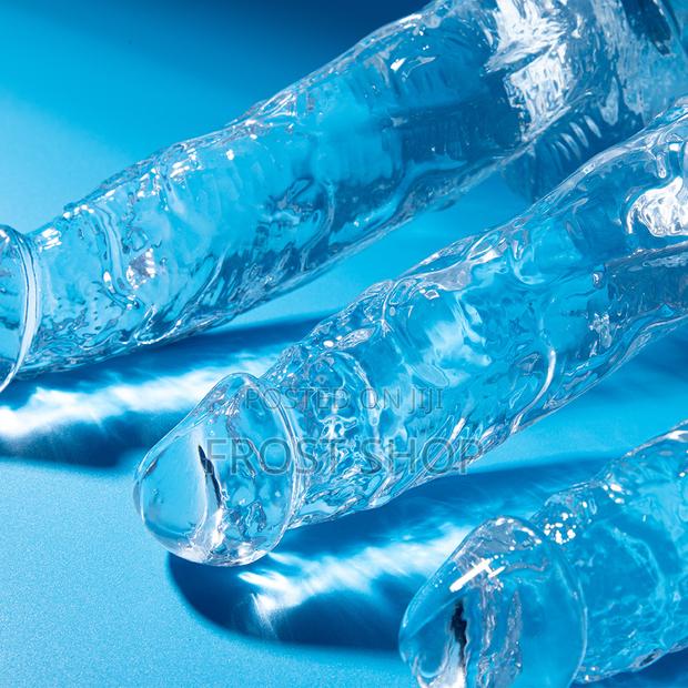 Realistic Silicon Transparent Dildo 8inches · Photo 6