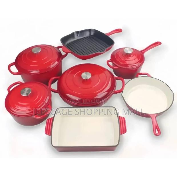 7-Piece Enameled Cast Iron Cookware Set · Photo 5