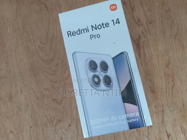 New Xiaomi Redmi Note 14 Pro 256 GB Black · Photo 1