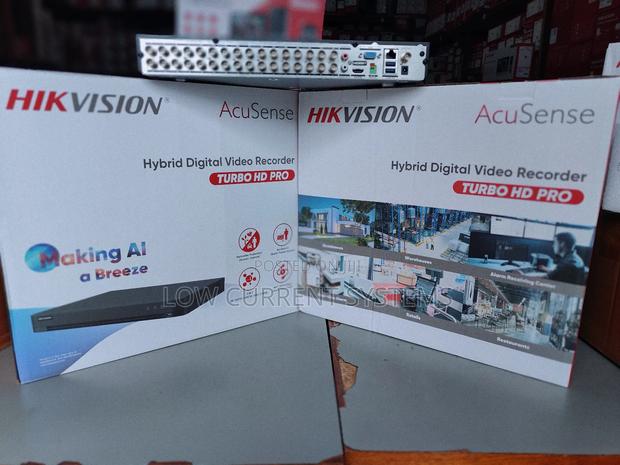 Hikvision Video Recorder DVR 5mp 32 Channel Acusence Two Ways Audio · Photo 1