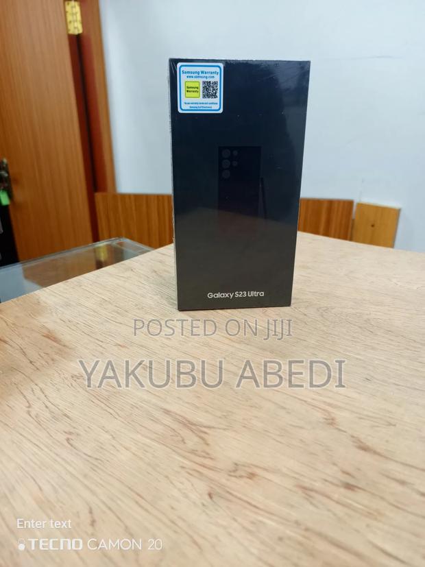 New Samsung Galaxy S23 Ultra 256 GB Black · Photo 1