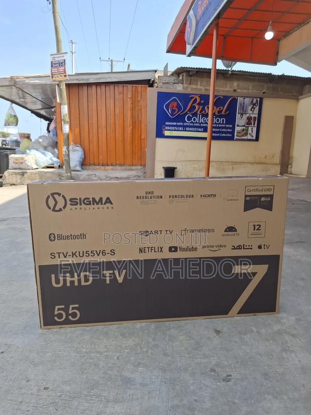 Sigma 55inches Smart Android Tv Full · Photo 1