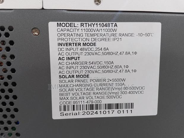 48v 11kw Solar Inverter Super Efficiency Hybrid · Photo 4