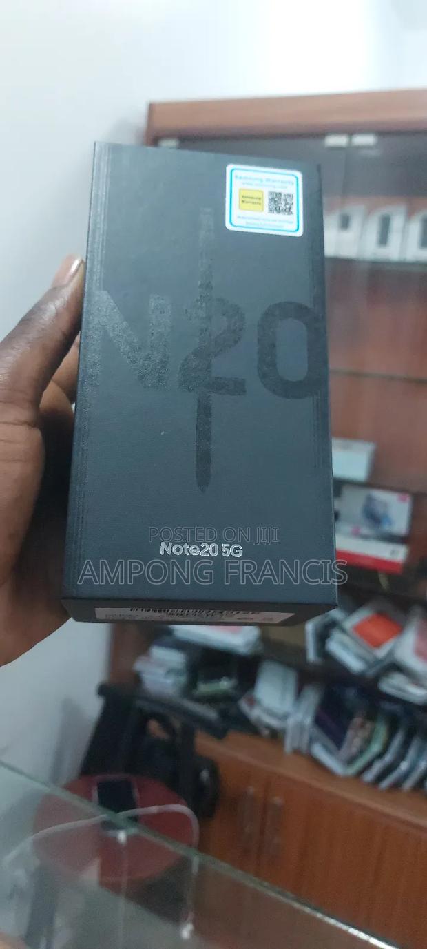 New Samsung Galaxy Note 20 5G 256 GB Black · Photo 1
