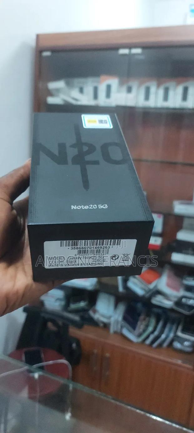 New Samsung Galaxy Note 20 5G 256 GB Black · Photo 2