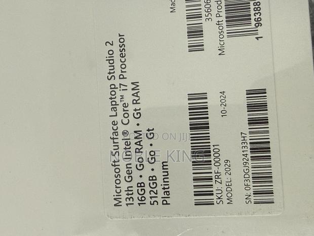 New Microsoft Surface Laptop Studio 2 16GB Intel Core I7 SSD 512GB · Photo 6