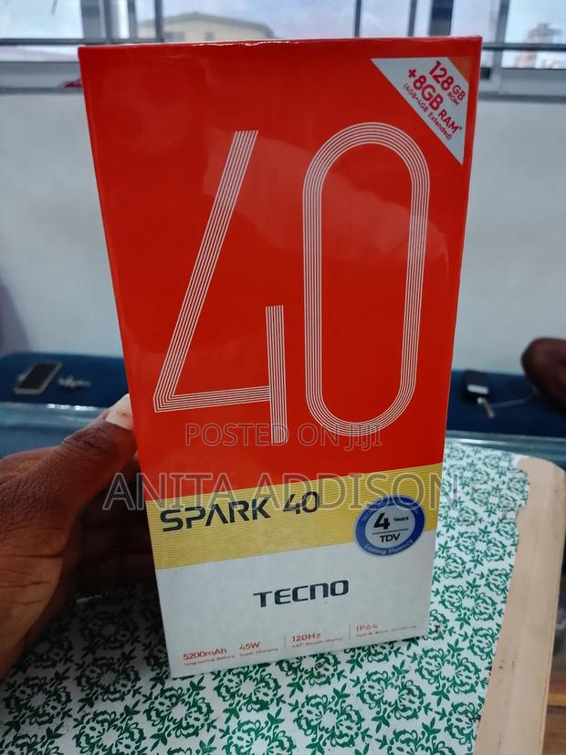New Tecno Spark 40 128 GB Black · Photo 2