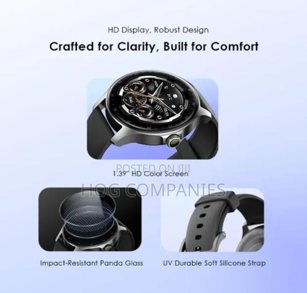 Oraimo Watch Nova R 1.39'' Panda Glass Ip68 Smart Watch · Photo 3