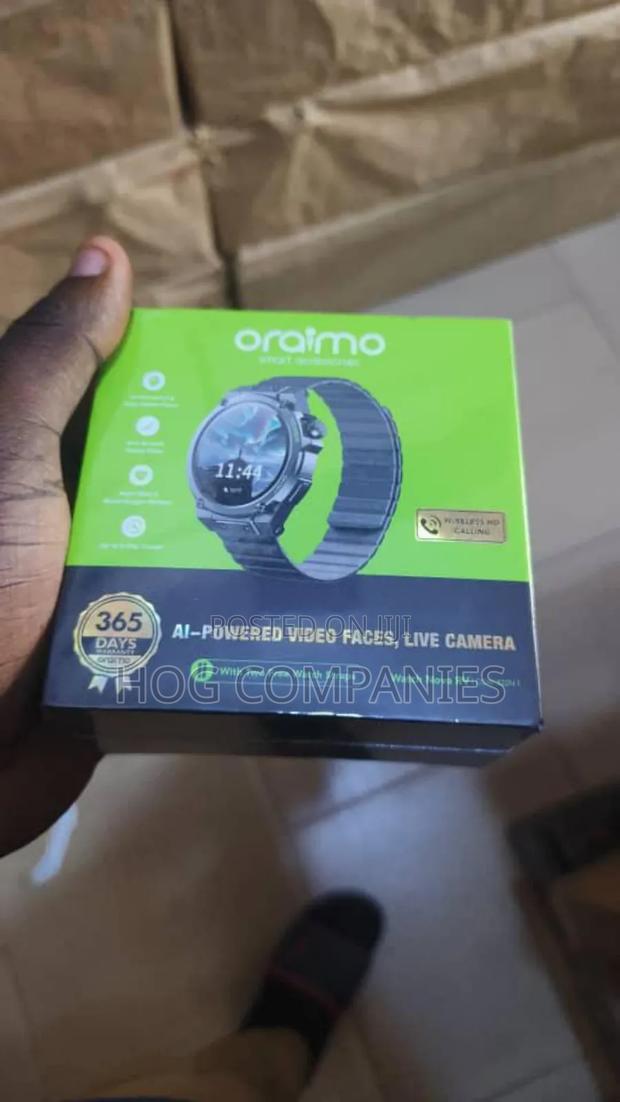 Oraimo Watch Nova Rv 1.39" Hd Video Smart Watch- Fast Delivery in 2hrs · Photo 1