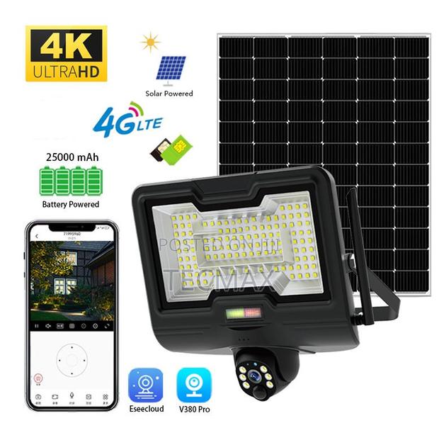 Flood Light 4g Solar Security Camera-600w · Photo 1
