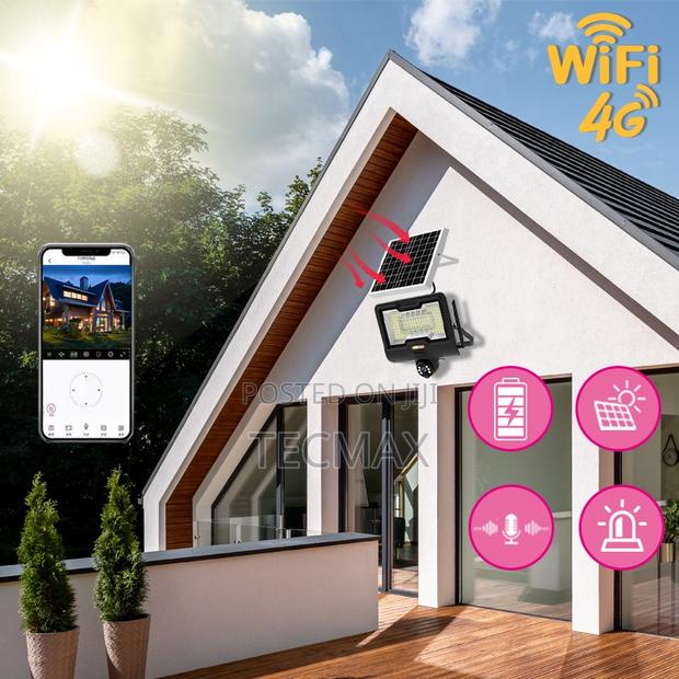 Flood Light 4g Solar Security Camera-600w · Photo 2