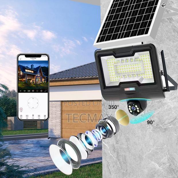 Flood Light 4g Solar Security Camera-600w · Photo 4