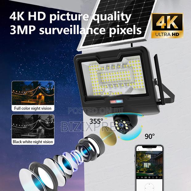 4g Floodlight Solar Camera-600w · Photo 5
