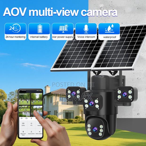 4g 4 Lens Solar Camera · Photo 1
