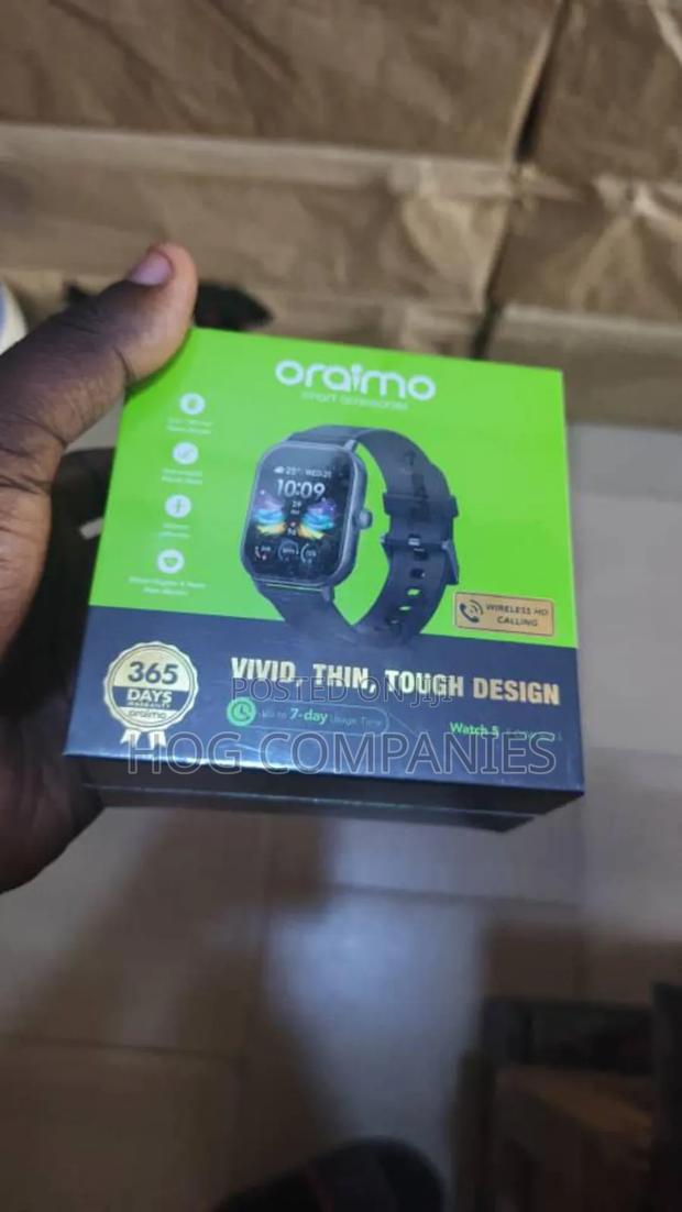 Oraimo Watch 5 2.01" Hd Panda Glass 1atm Smart Watch · Photo 1