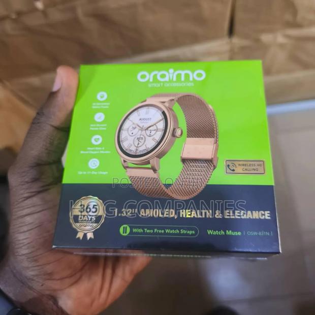 Oraimo Watch Muse Smart Watch in Accra - Fast Delivery in 2 Hours · Photo 1