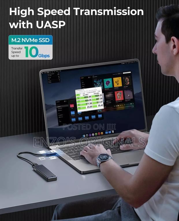 M.2 Nvme Ssd Enclosure 10gbps Original Orico Brand · Photo 4