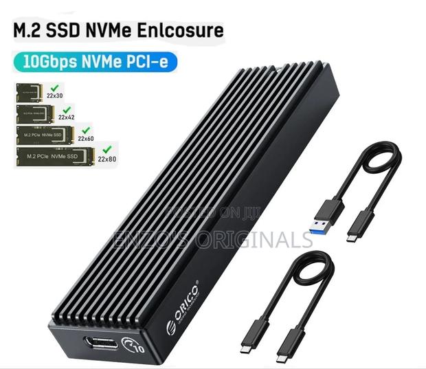 M.2 Nvme Ssd Enclosure 10gbps Original Orico Brand · Photo 1