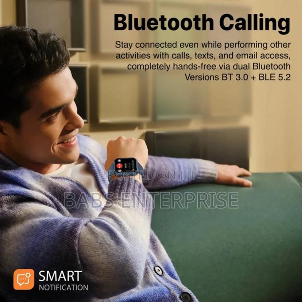 Promate Xwatch-tf2 2.0" Activlife Smartwatch With Bt Calling – Blue · Photo 2