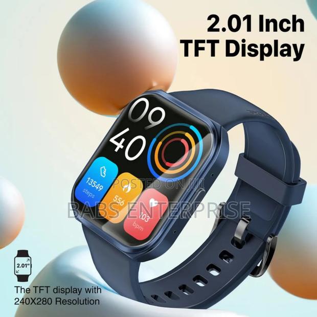 Promate Xwatch-tf2 2.0" Activlife Smartwatch With Bt Calling – Blue · Photo 3