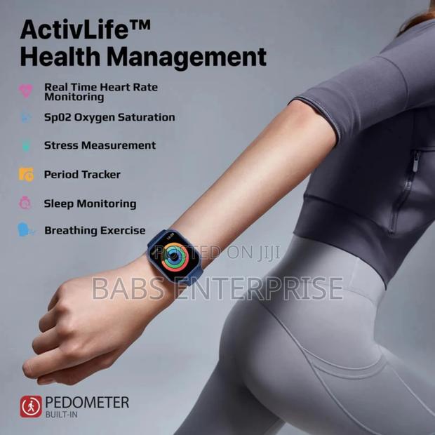 Promate Xwatch-tf2 2.0" Activlife Smartwatch With Bt Calling – Blue · Photo 5