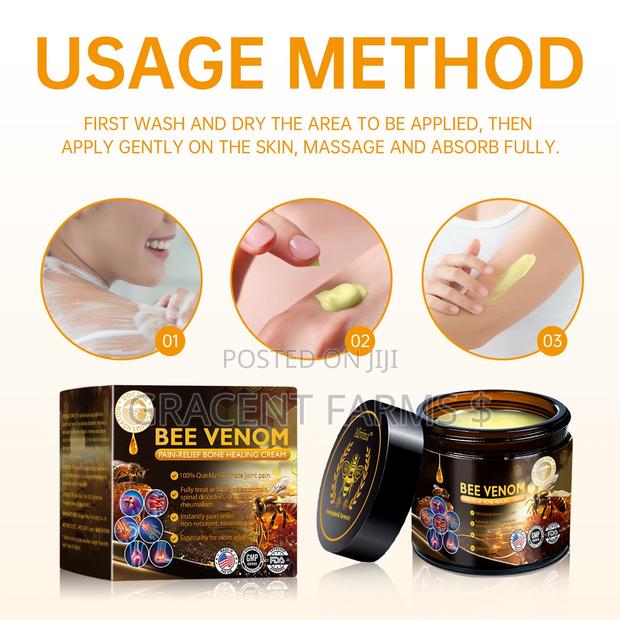 Bee Venom Pain Relief Bone Healing Cream - Black Label - 60g · Photo 7