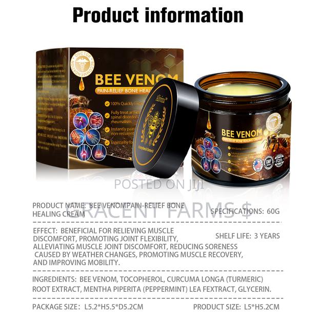 Bee Venom Pain Relief Bone Healing Cream - Black Label - 60g · Photo 2