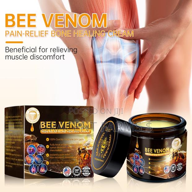 Bee Venom Pain Relief Bone Healing Cream - Black Label - 60g · Photo 1