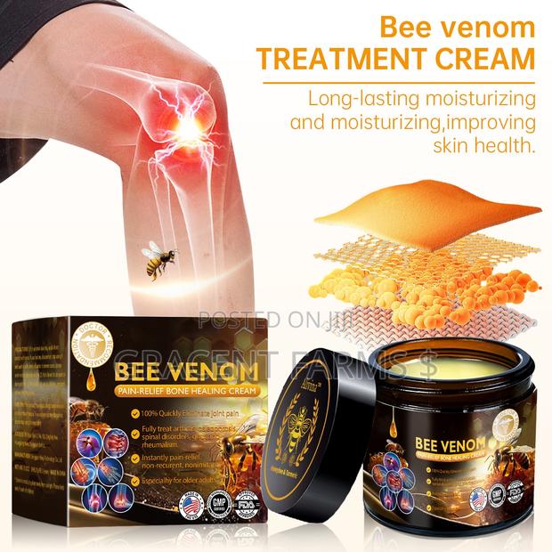 Bee Venom Pain Relief Bone Healing Cream - Black Label - 60g · Photo 4