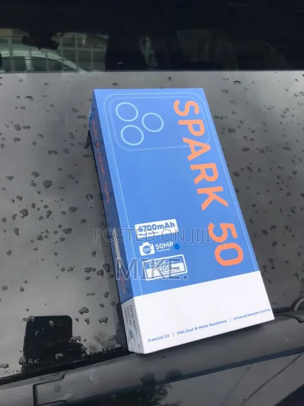 New Tecno Spark 50 128 GB Black · Photo 1