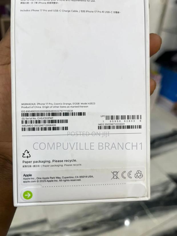New Apple iPhone 17 Pro 512 GB Orange · Photo 3