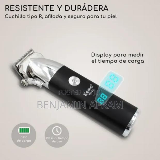 Adjustable Knife Head Cordless Hair Clippers Km-235 · Photo 1