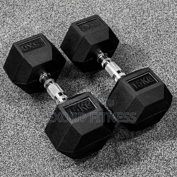 Dumbbells 15kg Pair · Photo 1