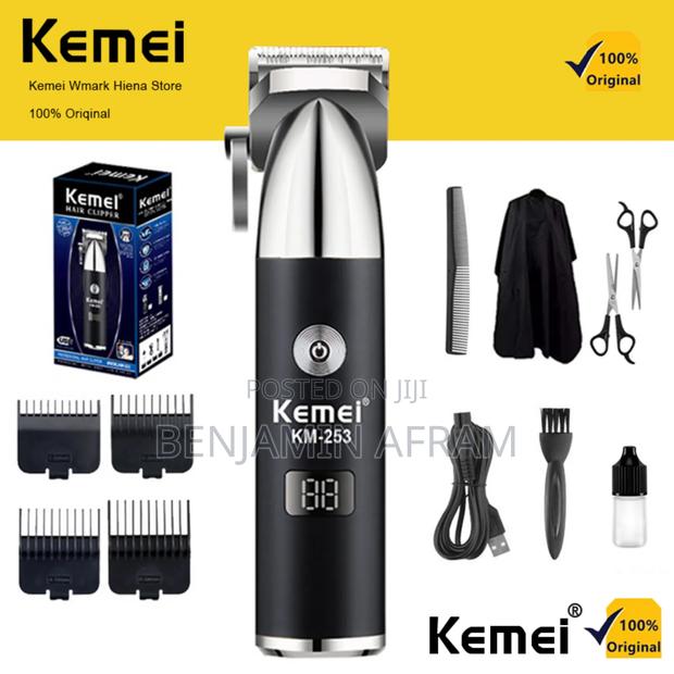 Rechargeable Blade Craft Hair Clippers Km-253 · Photo 1
