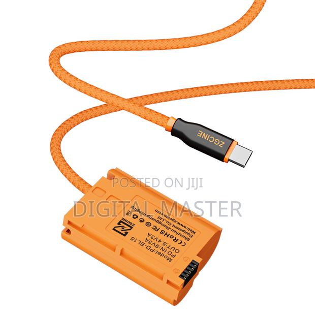 Zgcine Usb-c Pd To El15 For Nikon Dummy Battery Cable · Photo 4