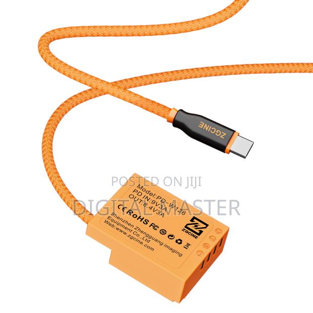 Zgcine Usb-c Pd To W126 For Fujifilm Dummy Battery Cable · Photo 4
