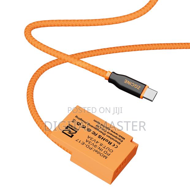 Zgcine Usb-c Pd To Lpe17 For Canon Dummy Battery Cable · Photo 5
