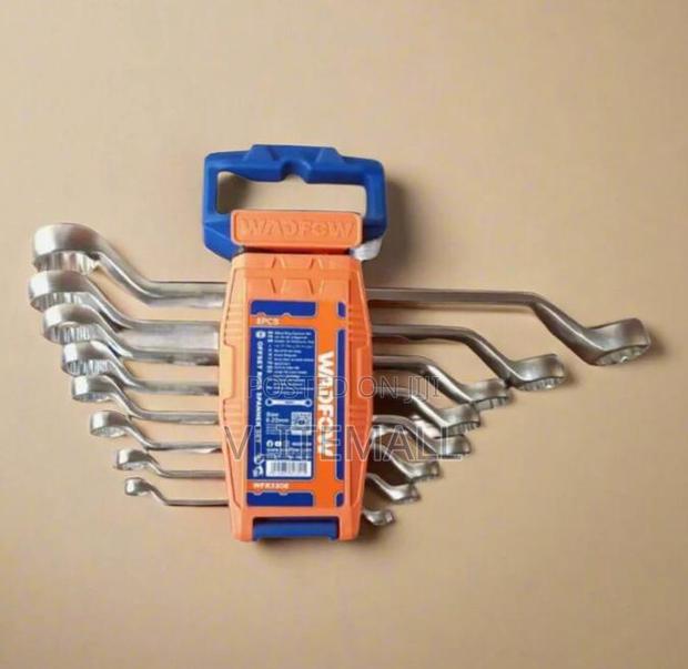 Wadfow 8 Pieces Offset Ring Spanner Set - Wfr3208 · Photo 2