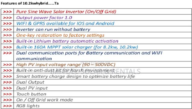 10.2kw Solar Hybrid Inverter · Photo 4
