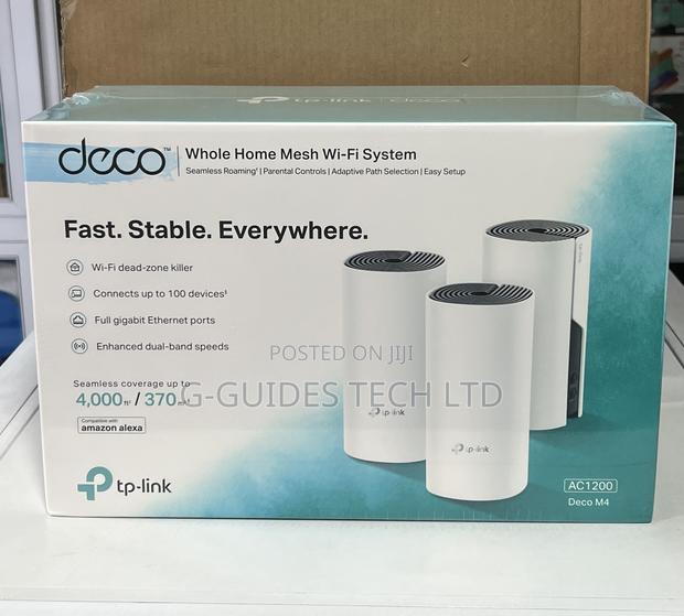 TP-Link Deco M4 Ac1200 Whole Home Mesh Wi-Fi System 3-Pack · Photo 3