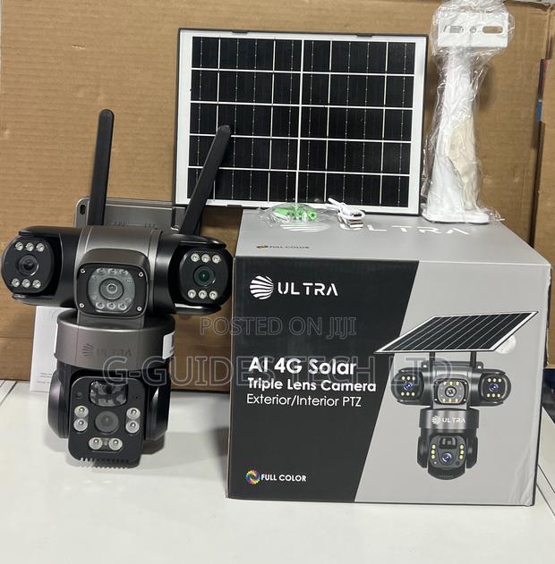 Ultra Ai 4g Solar Triple Lens Camera 6mp, Ultra 4g Solar Camera 3-Lens · Photo 4