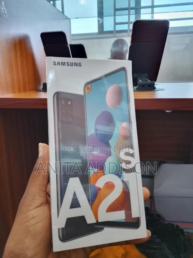 New Samsung Galaxy A21s 128 GB Black · Photo 2