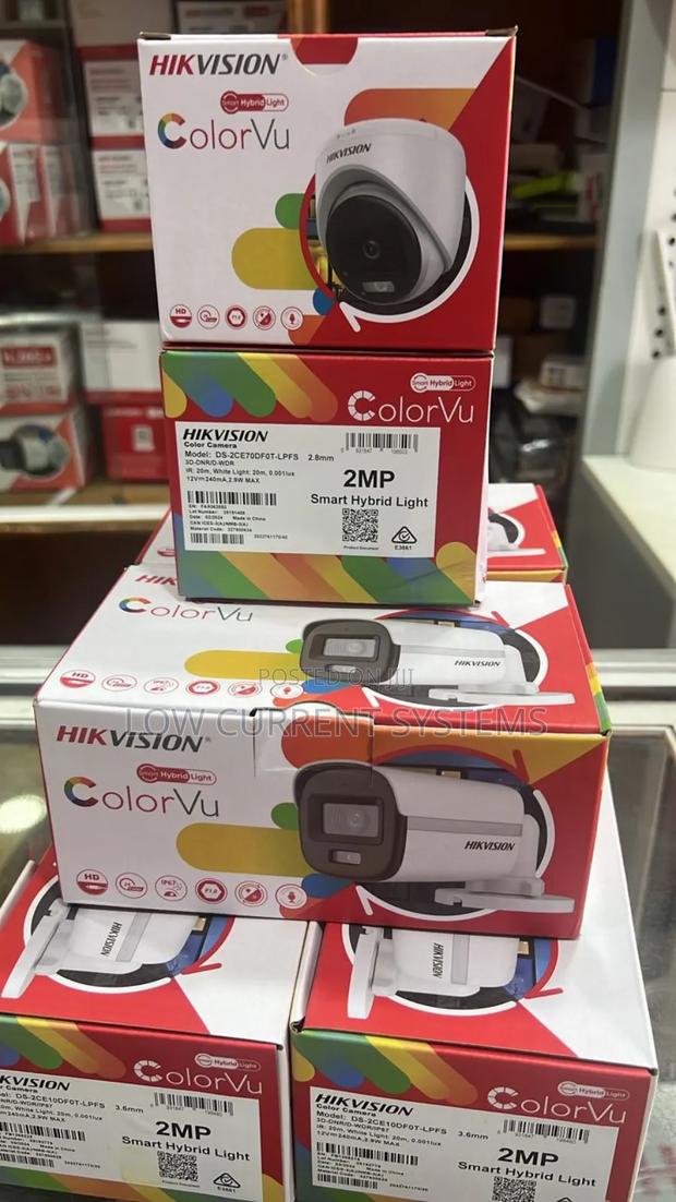 Hikvision 2mp Colorvu With Audio Full Color Analog CCTS Camera · Photo 1