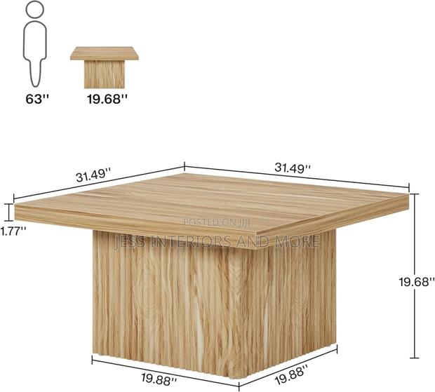 Center Table (Square Fluted) · Photo 3