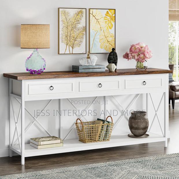 Console Table (3-Drawer) 180cm · Photo 1