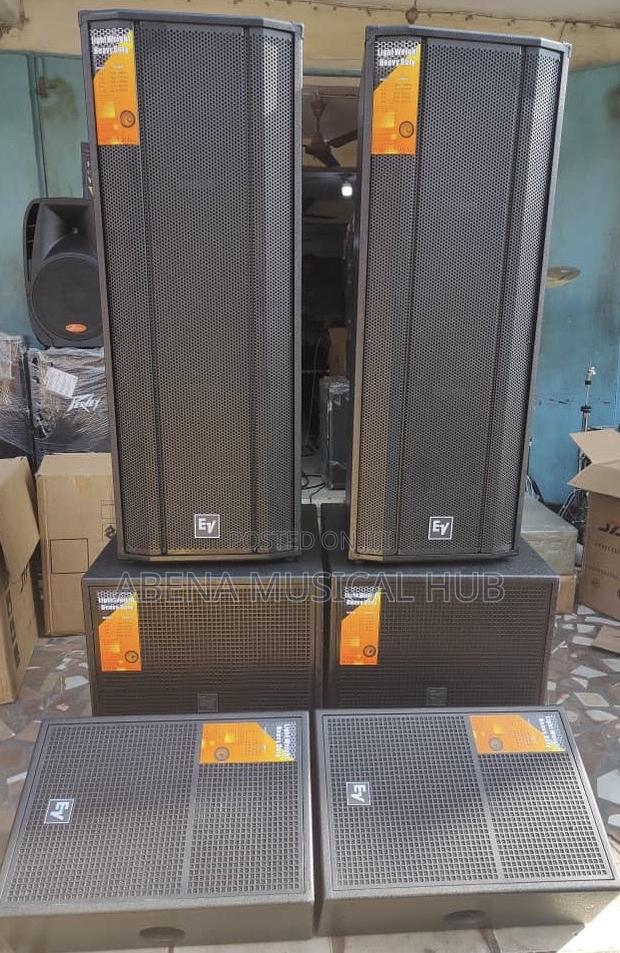 Ev Full Range and Single Base With Studio Monitor · Photo 1