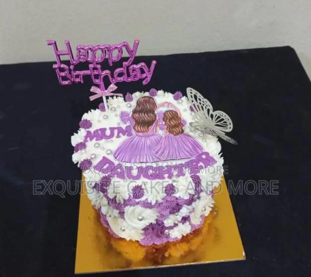Mother and Daughter Purple Cake, Order Now · Photo 3